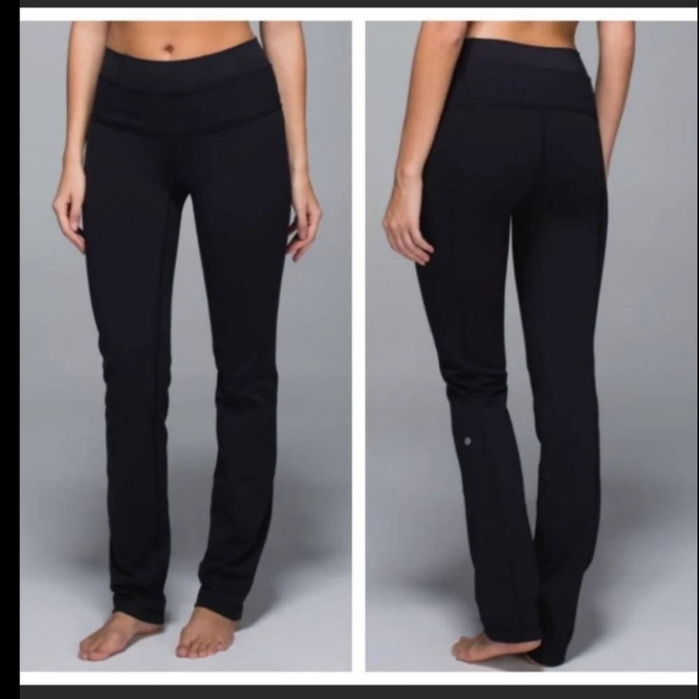 Lululemon Straight-Up Pant Black, Size M
